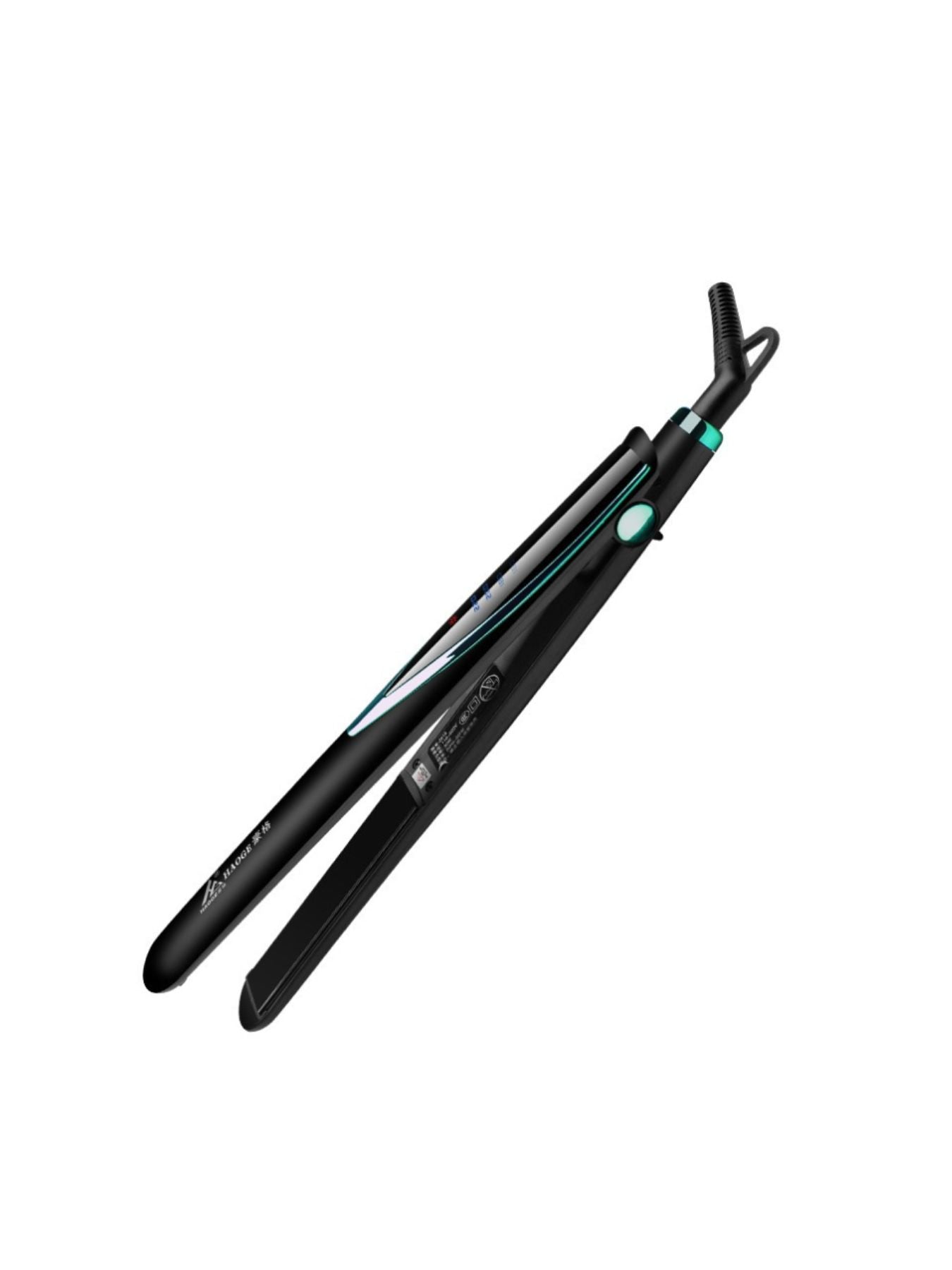 Hot pink adjustable temperature hair straightener by Trendsi, showing the sleek design and control buttons for versatile styling.
