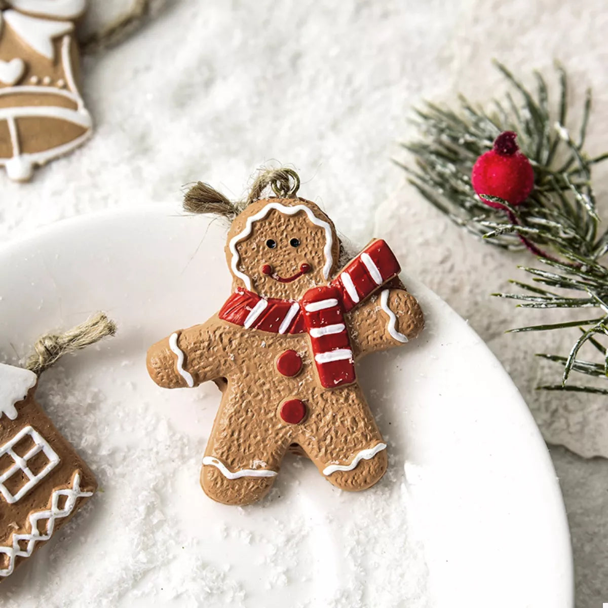 Lightweight Christmas hanging ornament by Trendsi featuring festive design, perfect for holiday decorations and tree embellishments.