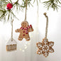 Lightweight Christmas hanging ornament by Trendsi featuring festive holiday design on a glossy surface.