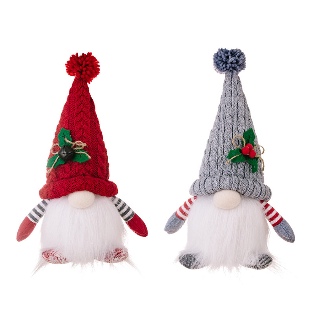Faceless gnome figurine with short legs and light-up feature, styled in a whimsical design by Trendsi.