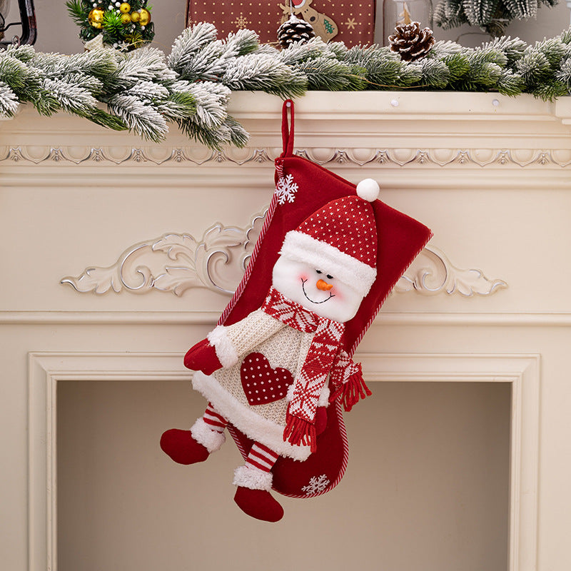 Christmas stocking hanging widget by Trendsi, showing a festive stocking hook with decorative design for holiday decor.