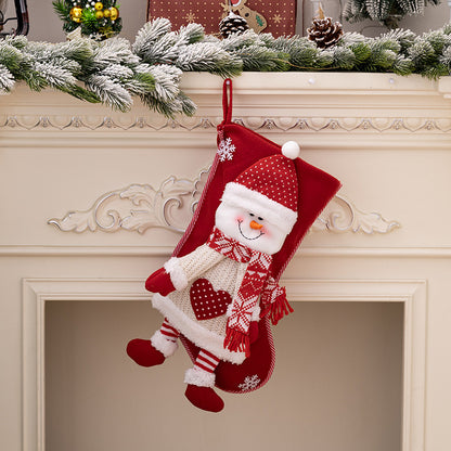 Christmas stocking hanging widget by Trendsi, showing a festive stocking hook with decorative design for holiday decor.