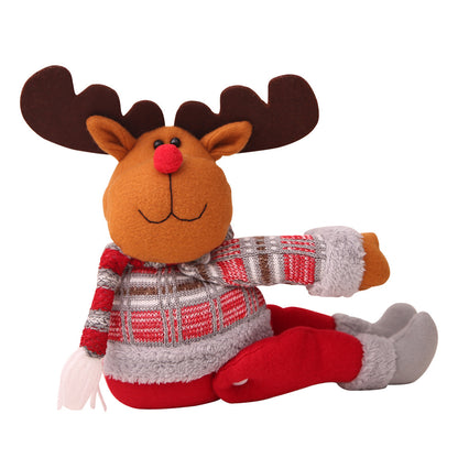 Christmas doll curtain ornament from Trendsi featuring a festive doll design suitable for holiday window decor