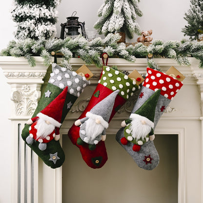 Christmas stocking hanging widget by Trendsi, featuring a festive design perfect for holiday decor and stocking hanging.