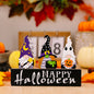 Assorted 2-piece Halloween element ornaments featuring spooky designs and vibrant colors for festive holiday decor.