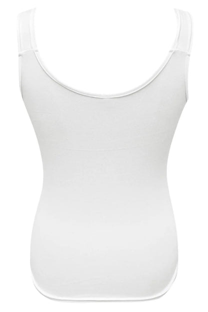 Plus size lace detail V-neck tank by Trendsi featuring a full-size design and elegant lace accents.