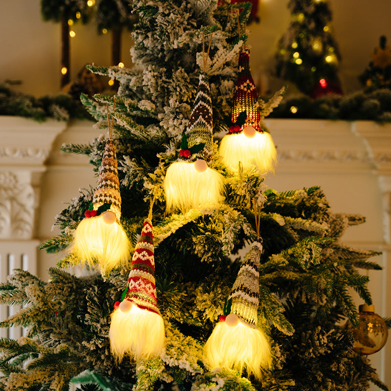 Assorted 2-piece light-up hanging widgets from Trendsi, featuring colorful, glowing decorative ornaments on display.