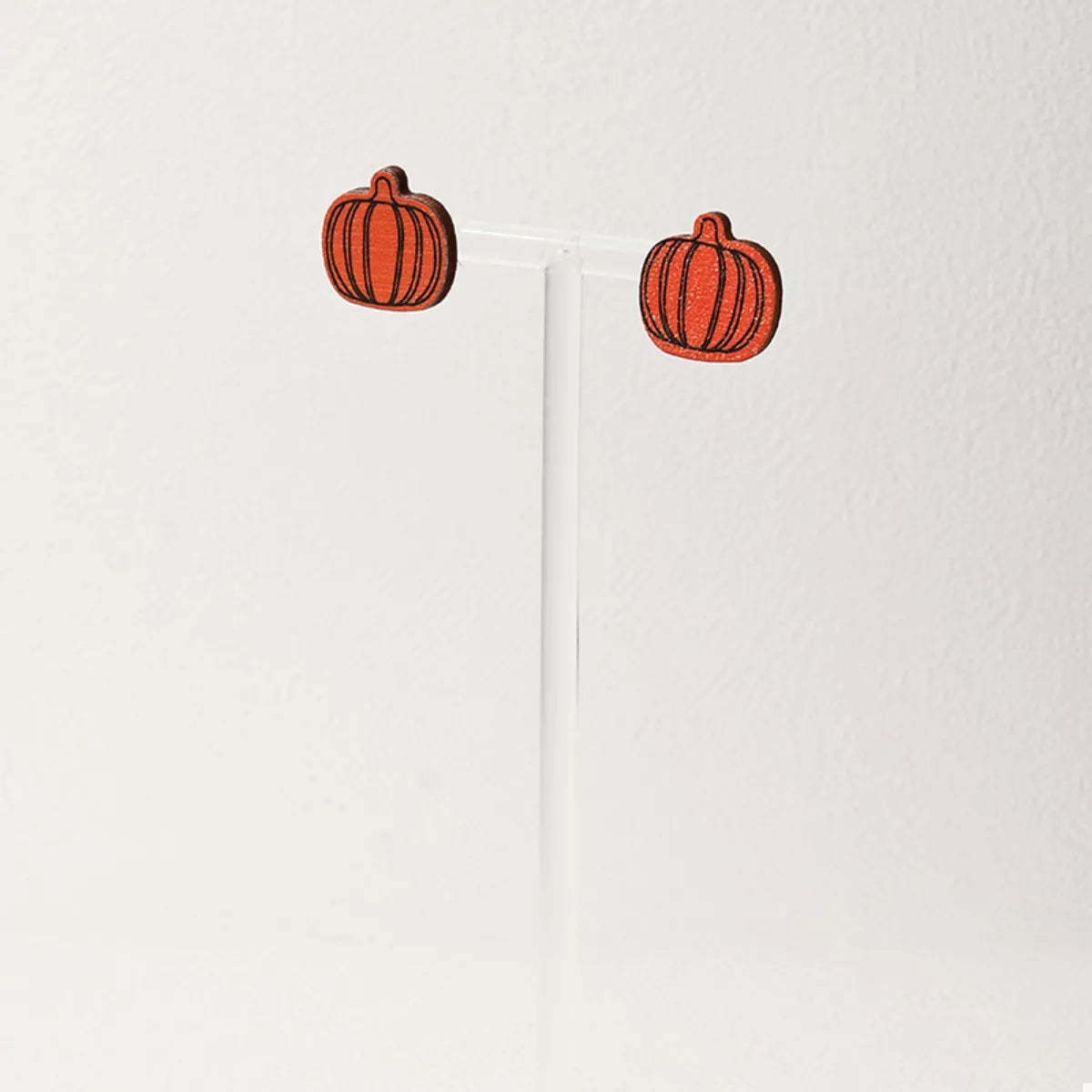 Halloween-themed stud earrings set with spooky designs, featuring three trendy earrings for festive accessories.