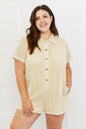 Heyson Ready For The Day crochet romper by Trendsi, featuring a stylish knit design and casual fit perfect for daytime wear.