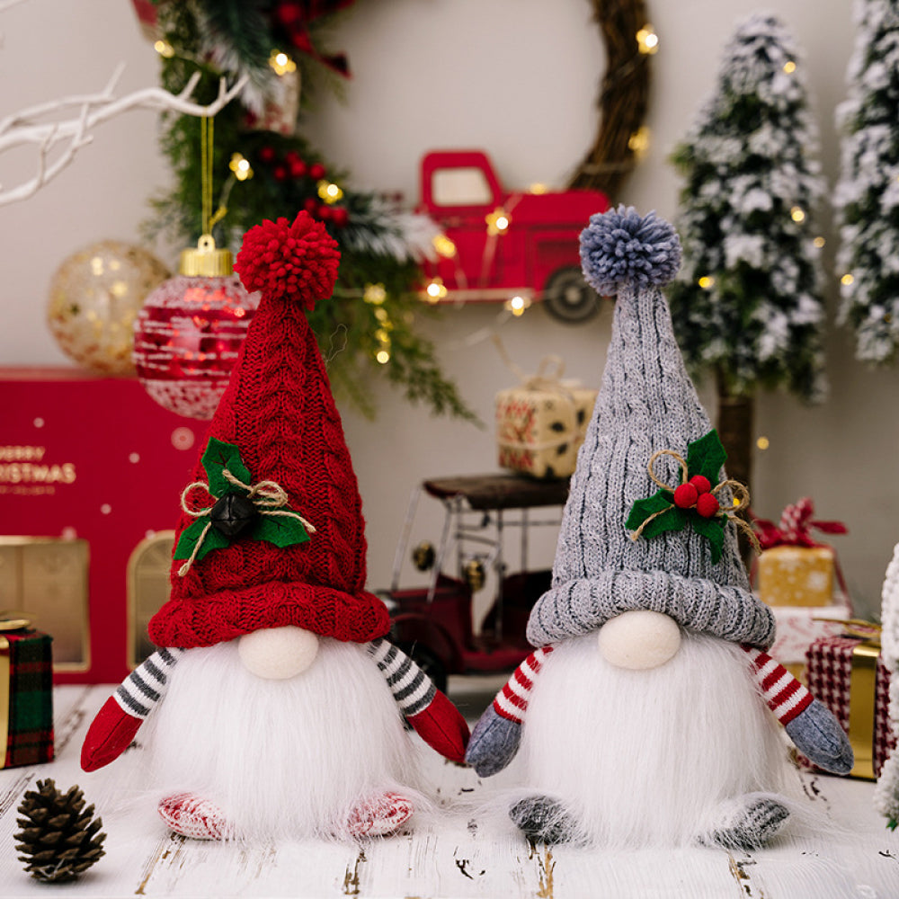 Faceless gnome with short legs and light-up features, trendy Trendsi decor item with a whimsical design.