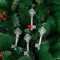 Colorful Christmas theme ornaments from Trendsi, featuring festive designs and holiday decorations on a shiny surface.