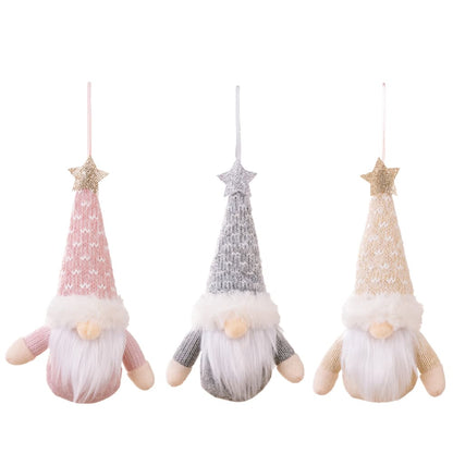 Two faceless gnome hanging widgets in assorted styles from Trendsi, featuring whimsical designs for home or garden decor.