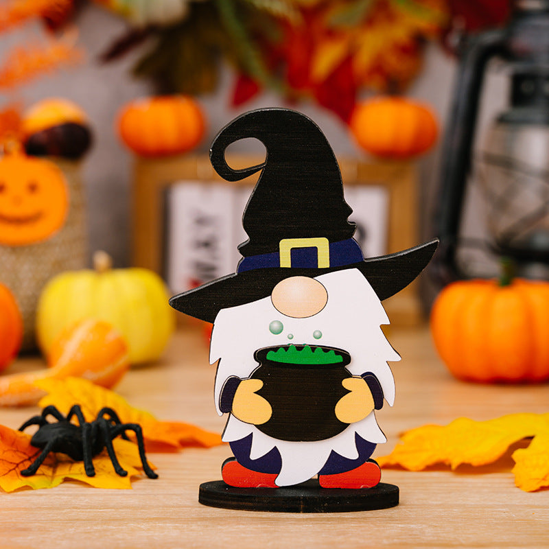 Two Halloween-themed element ornaments in assorted designs, perfect for seasonal decor, by Trendsi.