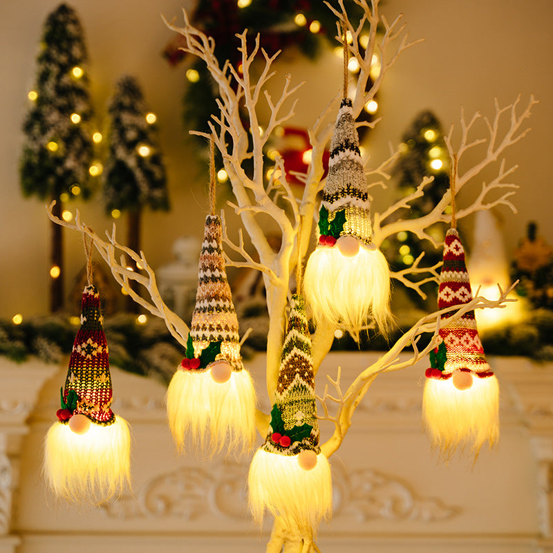 Assorted 2-piece light-up hanging widgets with colorful LED lights, designed for decorative indoor or outdoor use.