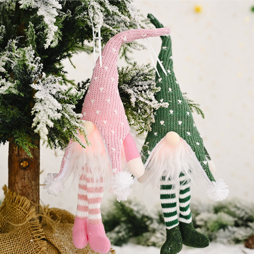 Faceless gnome with long legs and light-up feature, decorative Trendsi long-legged gnome for outdoor or indoor décor.