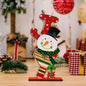 Assorted 2-piece Christmas element ornaments featuring festive designs, perfect for holiday decorating and tree embellishments.