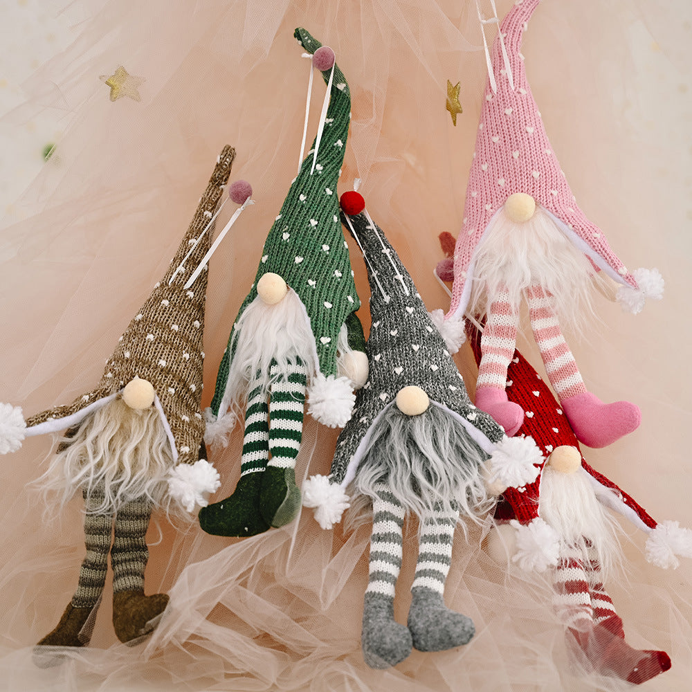 Faceless gnome with long legs and light-up features, decorative Trendsi garden figurine for outdoor or indoor display
