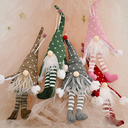 Faceless gnome with long legs and light-up features, decorative Trendsi garden figurine for outdoor or indoor display