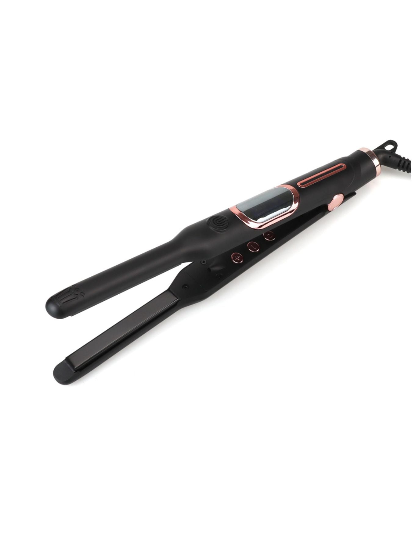 Trendsi adjustable temperature hair straightener with 0.5-inch plates and North American plug, ready for sleek styling.