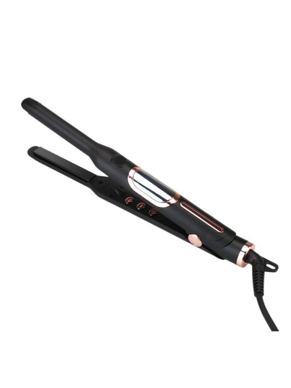 Trendsi adjustable temperature hair straightener with 0.5-inch plates and North American plug on a white background.
