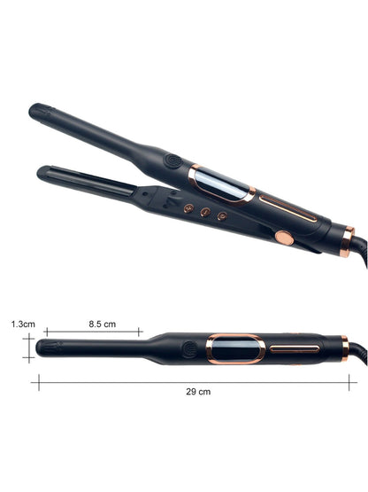 Trendsi adjustable temperature hair straightener with 0.5 inch plates and North American plug, sleek styling tool for smooth hair