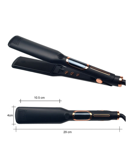 Trendsi adjustable temperature hair straightener with ceramic plates and North American plug for smooth, straight hair styling.
