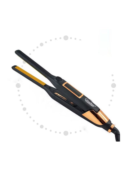 Trendsi adjustable temperature hair straightener with 13mm plates and European plug for sleek, straight hair styling.