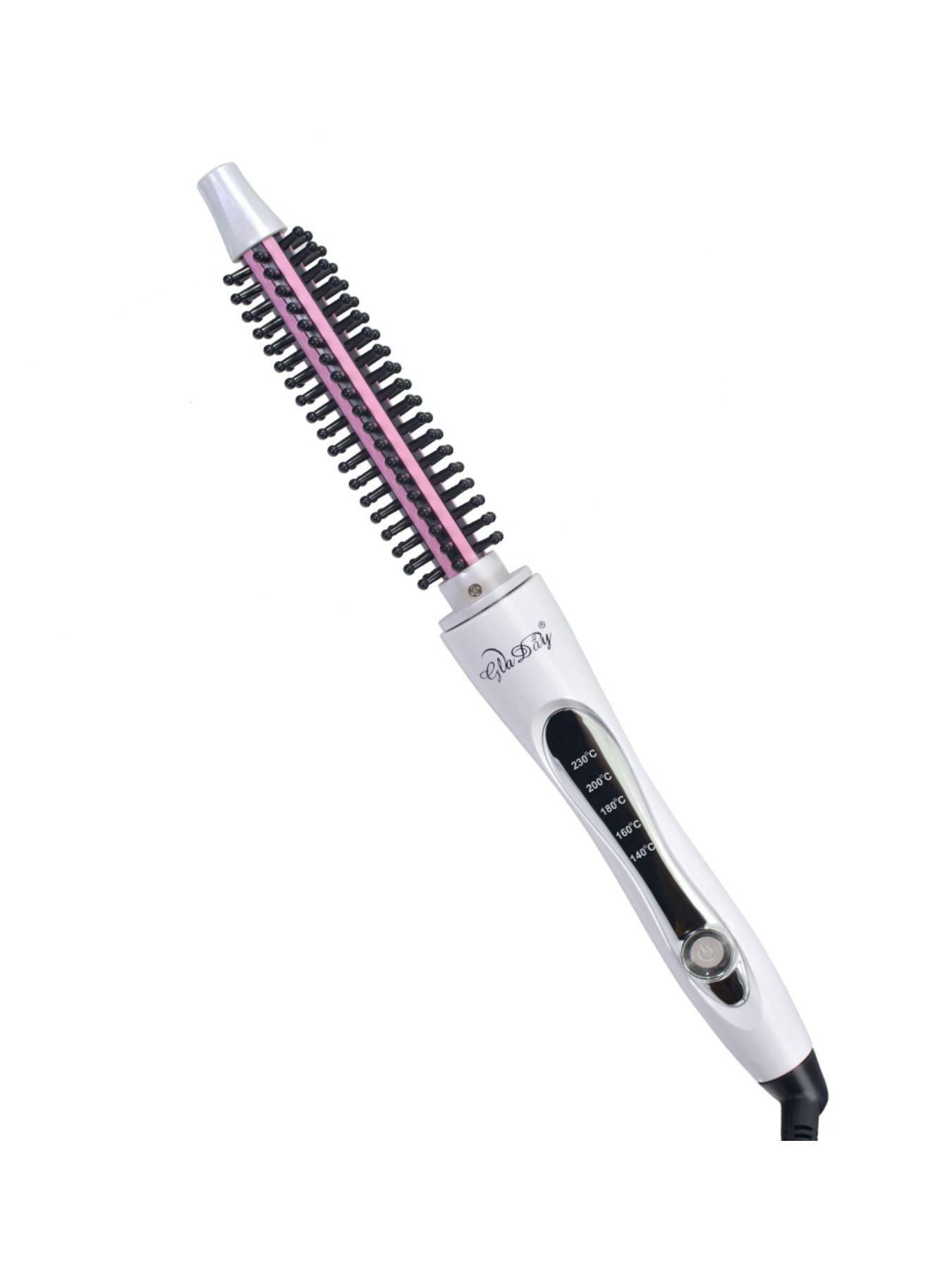 Trendsi rotating hot air brush with 14mm barrel and European plug for styling and drying hair.