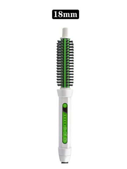 Trendsi 2-in-1 straight and curly hot air brush with 18mm barrel, North American plug, for versatile styling.