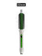 Trendsi 2-in-1 straight and curly hot air brush with North American plug, showing versatile styling options and ergonomic design.