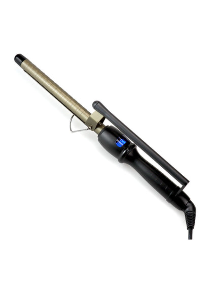 Trendsi 19mm ceramic coating barrel curling iron with North American plug for creating smooth, defined curls.