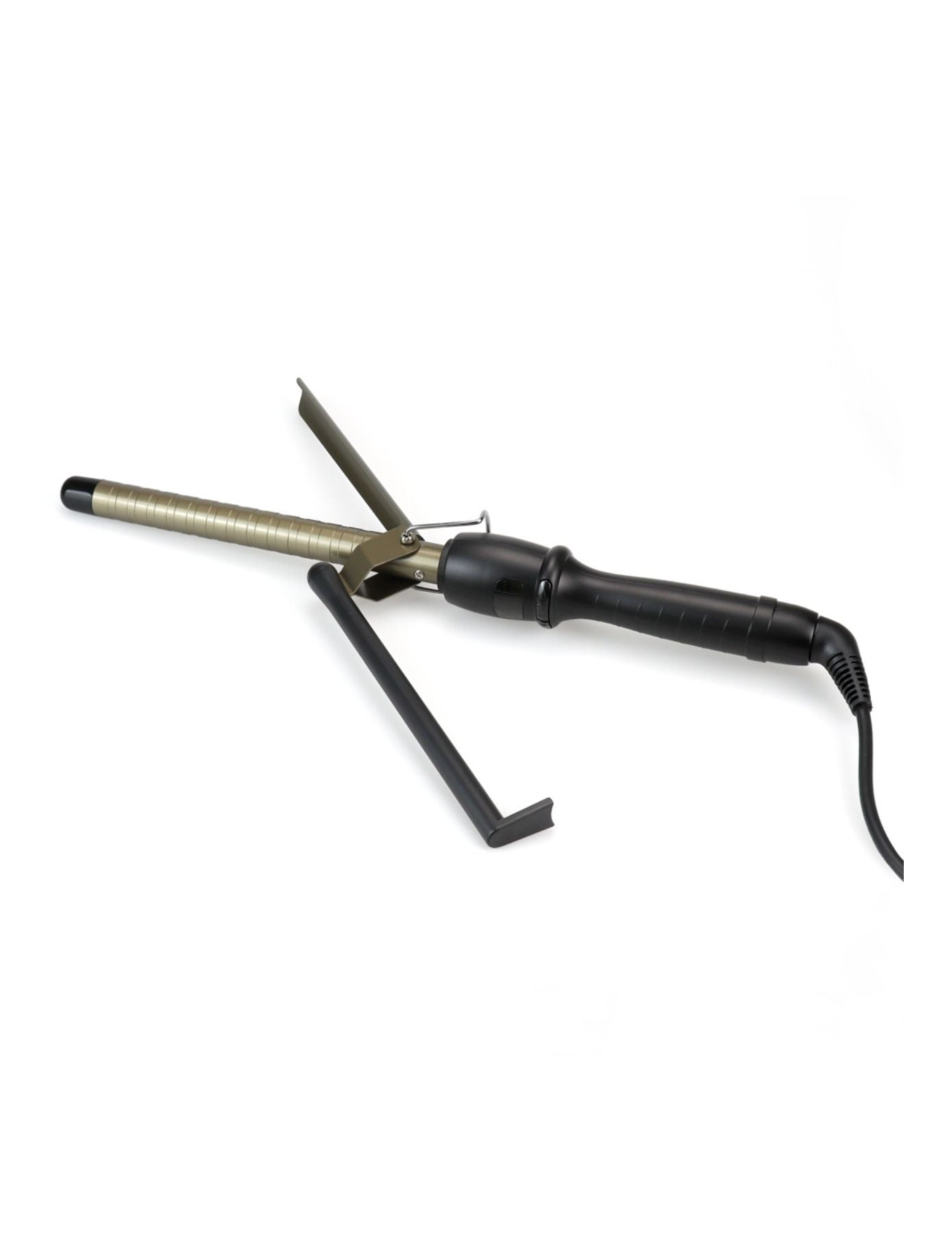 Trendsi ceramic coating barrel curling iron with 19mm barrel and North American plug, designed for smooth, shiny curls.