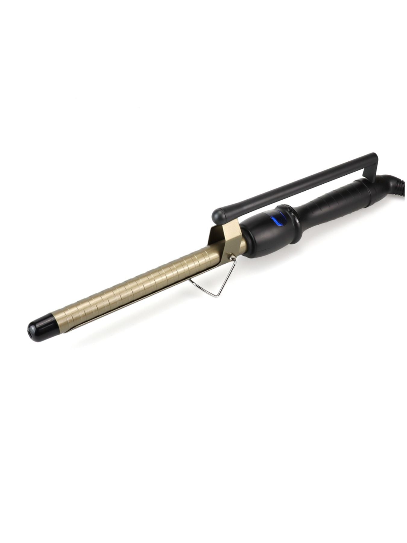 Trendsi 19mm ceramic coating barrel curling iron with North American plug, showcasing its sleek design and heat-resistant barrel.