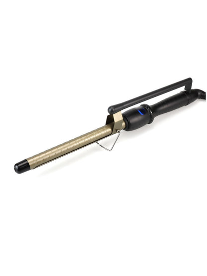 Trendsi 19mm ceramic coating barrel curling iron with North American plug, showcasing its sleek design and heat-resistant barrel.