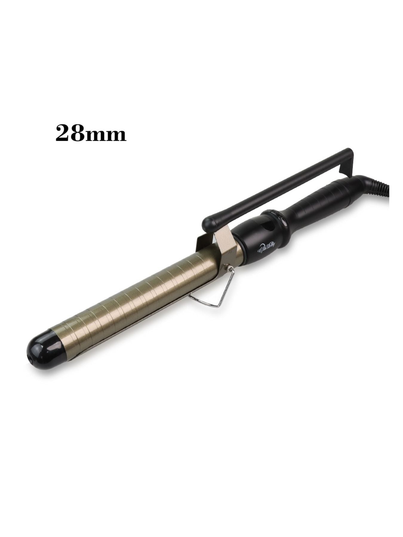 Trendsi 19mm ceramic coating barrel curling iron with North American plug for creating bouncy curls and waves.