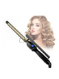 Trendsi 19mm adjustable temperature curling iron with European plug for versatile styling and easy heat control.