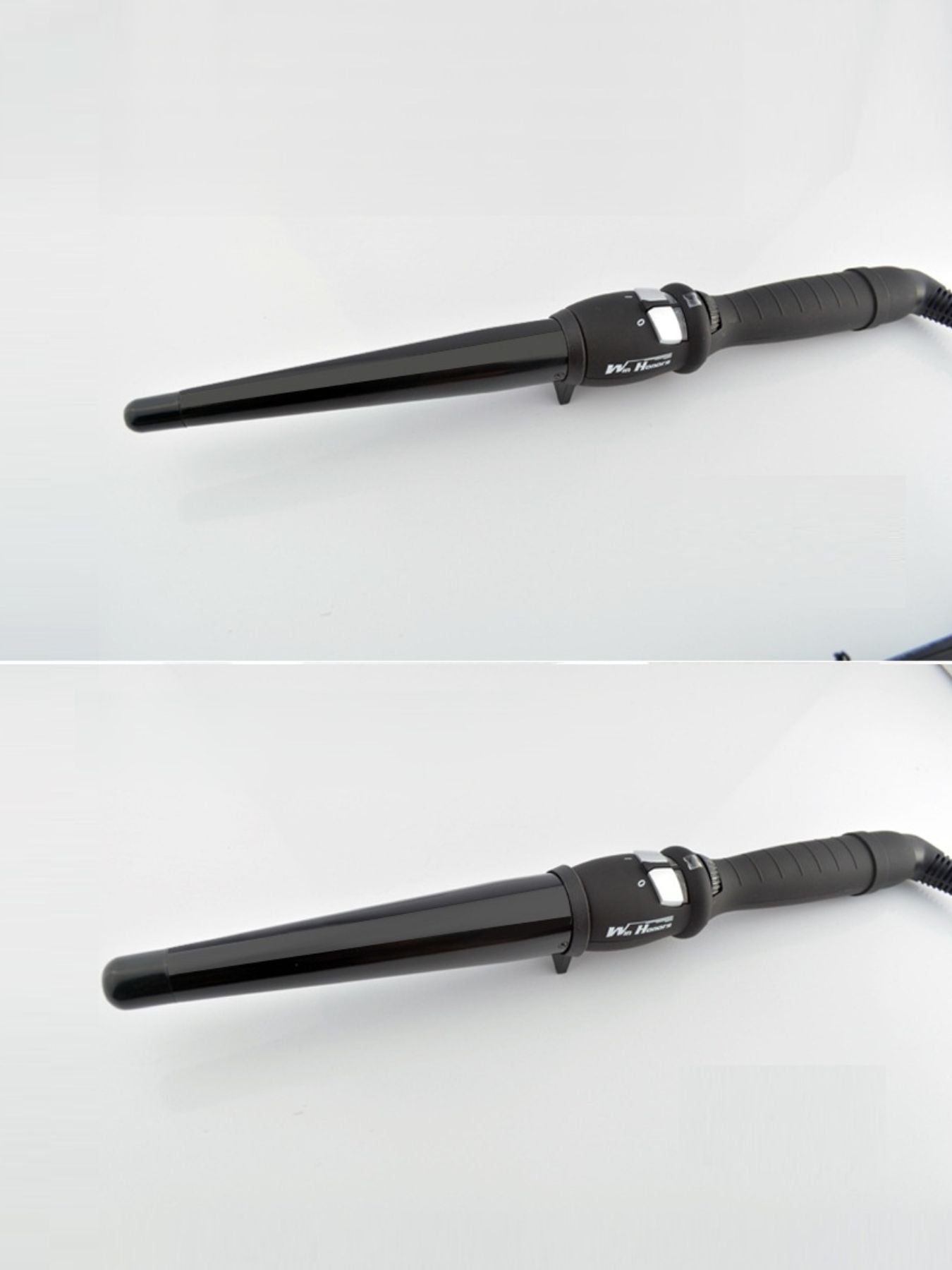 Trendsi adjustable temperature curling iron with a 19mm barrel and European plug for versatile hair styling.
