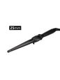 Trendsi 19mm adjustable temperature curling iron with North American plug, showing a sleek black barrel and ergonomic handle.