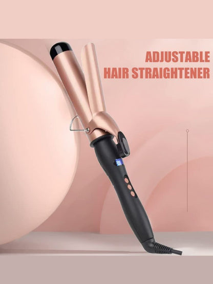 Trendsi 25mm fast heating curling iron with European plug, showcasing a sleek design for creating smooth, curled hairstyles.