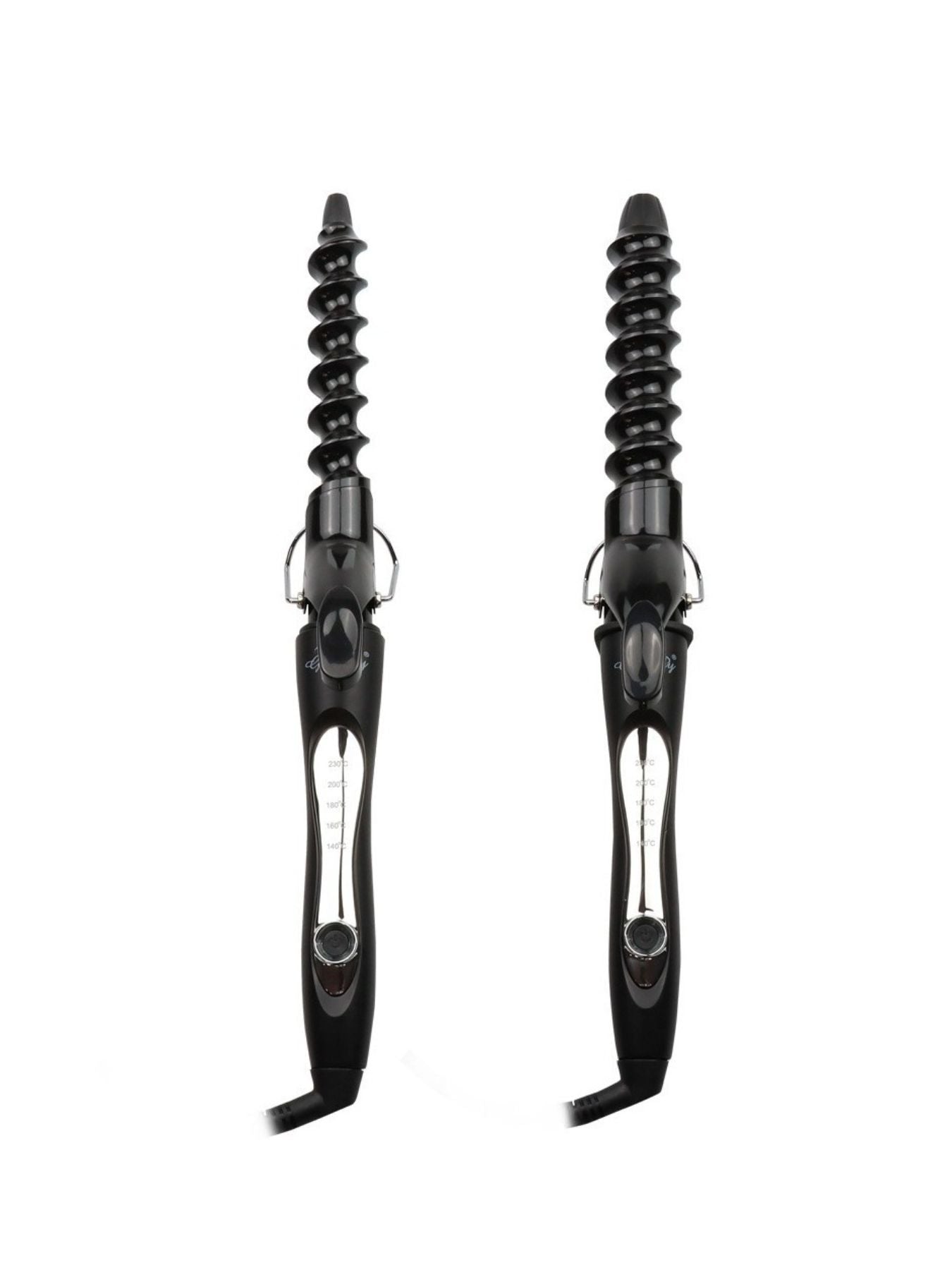 Trendsi 25mm medium curling iron with temperature control and European plug, suitable for creating smooth, styled curls.