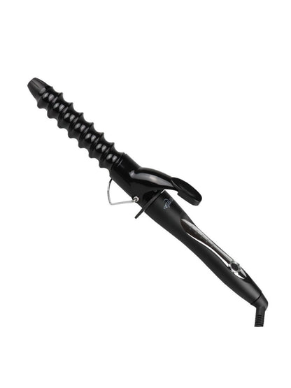 Trendsi 25mm temperature control curling iron with European plug, medium barrel for versatile styling, visible in the image.