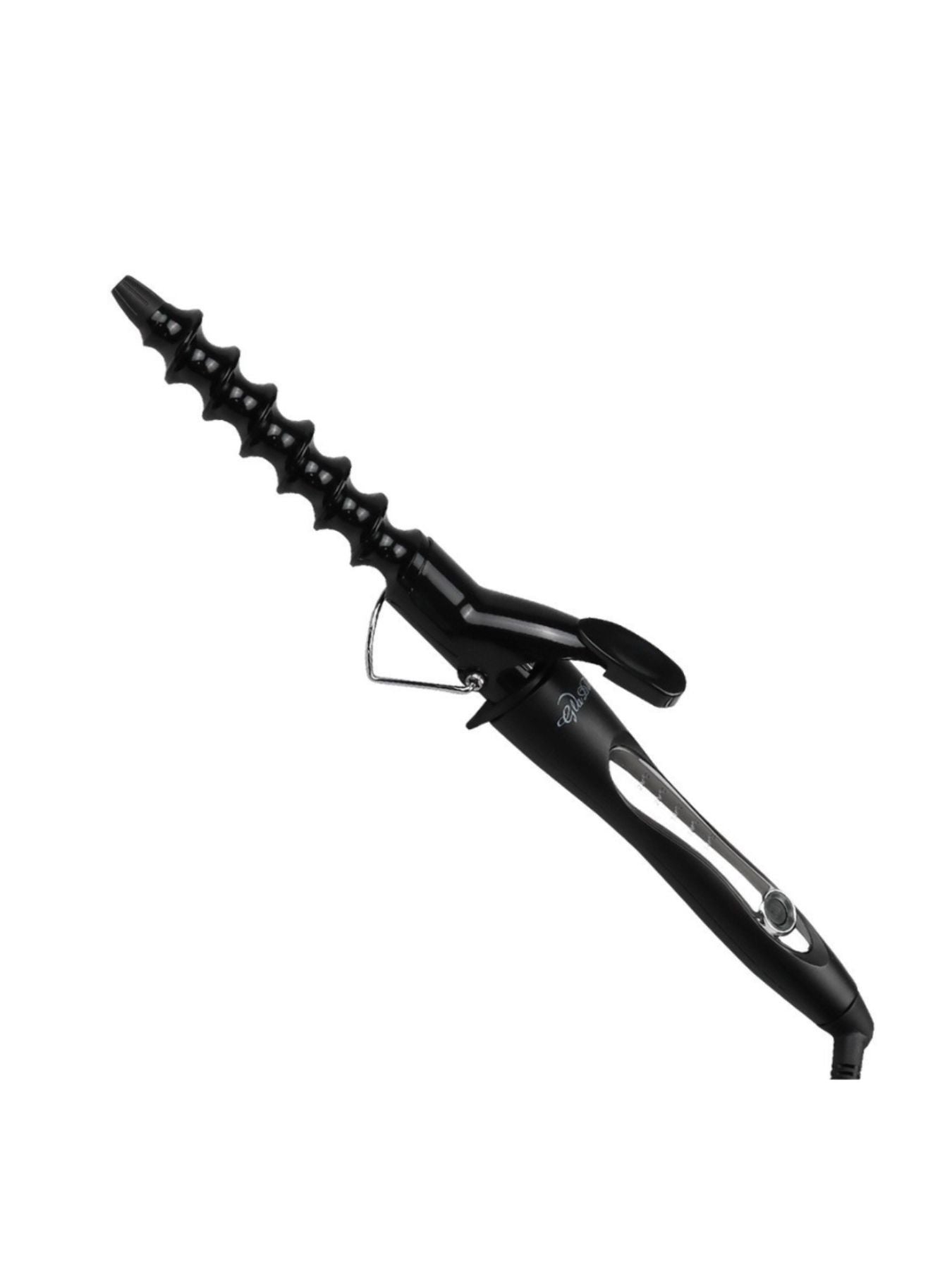 Trendsi 25mm temperature control curling iron with European plug for creating medium-sized curls and waves.
