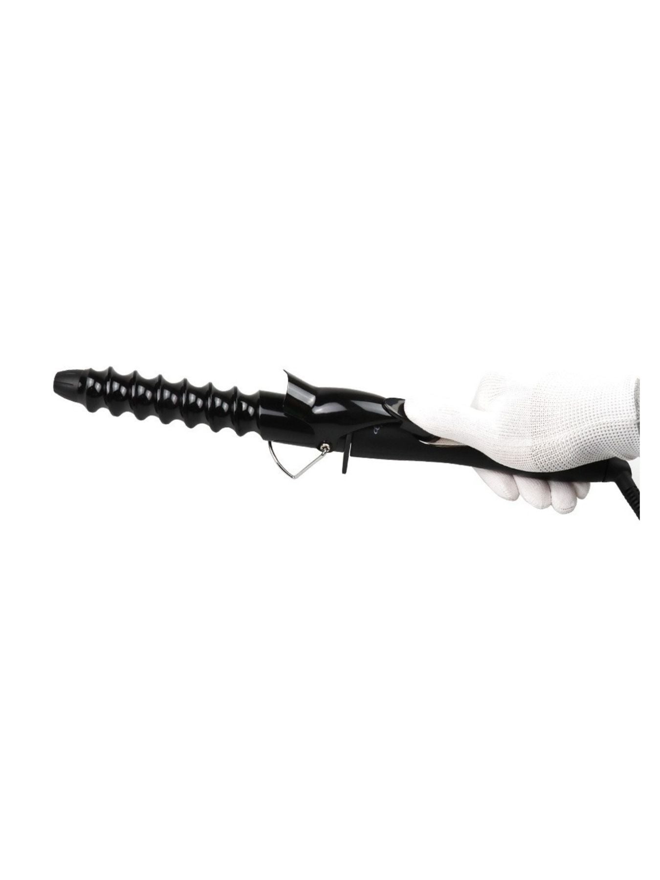 Trendsi 25mm temperature control curling iron with European plug for creating smooth, bouncy curls.