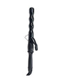 Trendsi 25mm adjustable temperature curling iron with North American plug, showing a sleek black barrel and ergonomic handle.