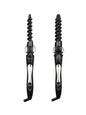 Trendsi 25mm barrel curling iron with temperature control and North American plug for versatile hair styling.