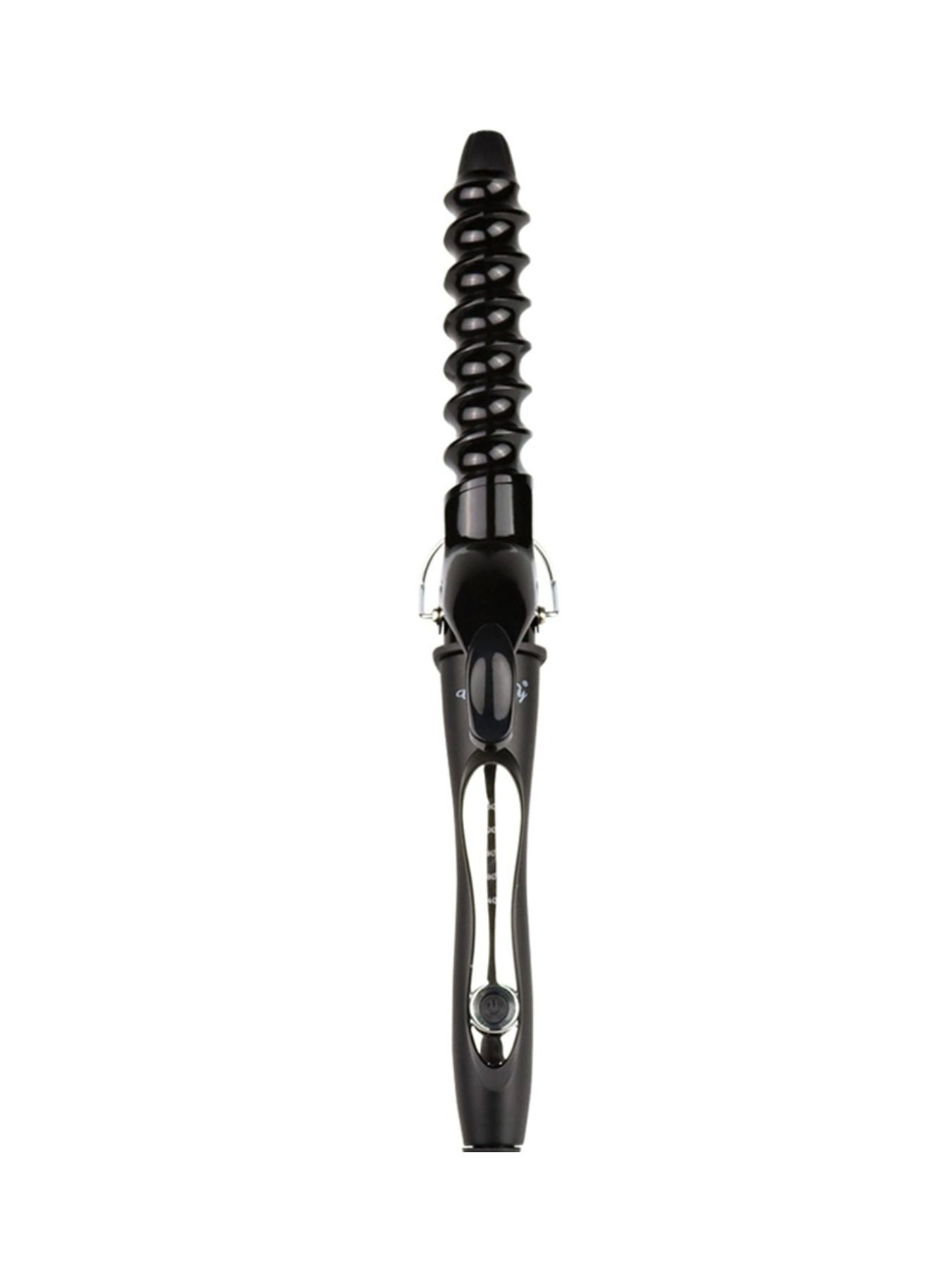 Trendsi 25mm barrel curling iron with temperature control and North American plug for versatile hair styling.