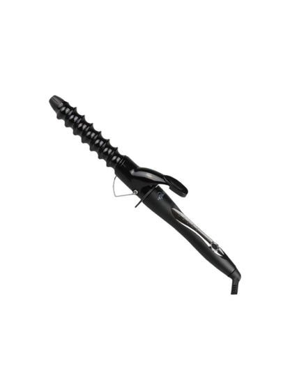 Trendsi 25mm barrel curling iron with temperature control and North American plug for versatile hair styling.