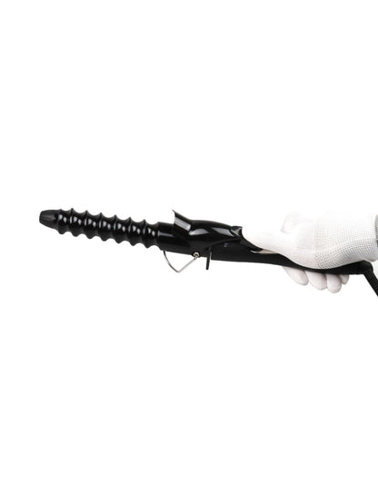Trendsi 25mm barrel curling iron with temperature control, North American plug, ideal for creating smooth, defined curls.