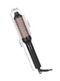 Trendsi 3-in-1 ceramic curling hot air brush with 32mm barrel, European plug, for creating curls and volume.