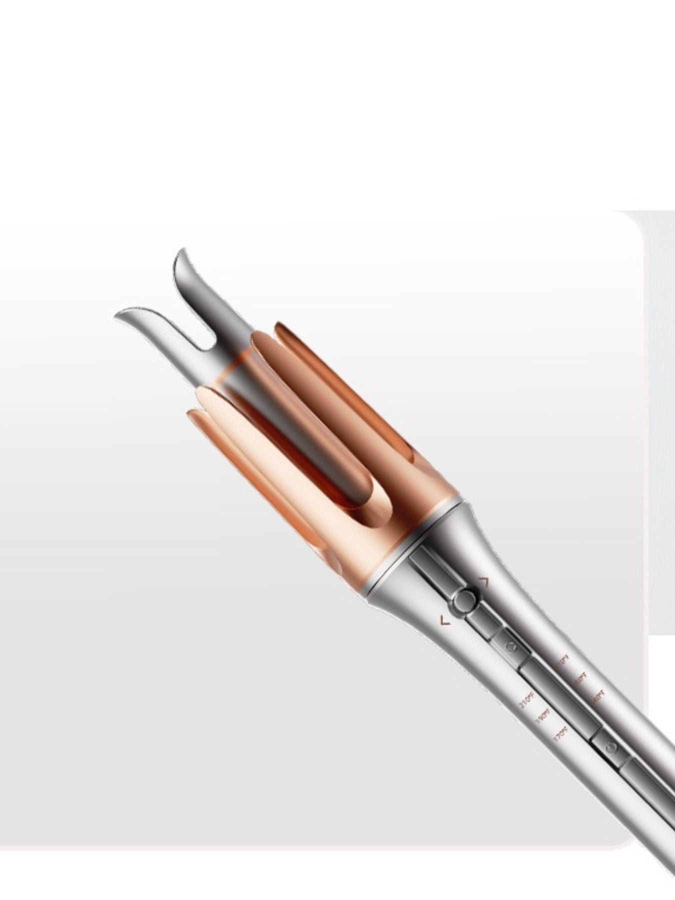 Trendsi 32mm automatic rotating ceramic curling iron with European plug, showcasing its sleek design and ceramic barrel for curls